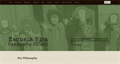 Desktop Screenshot of escuela-viva.com